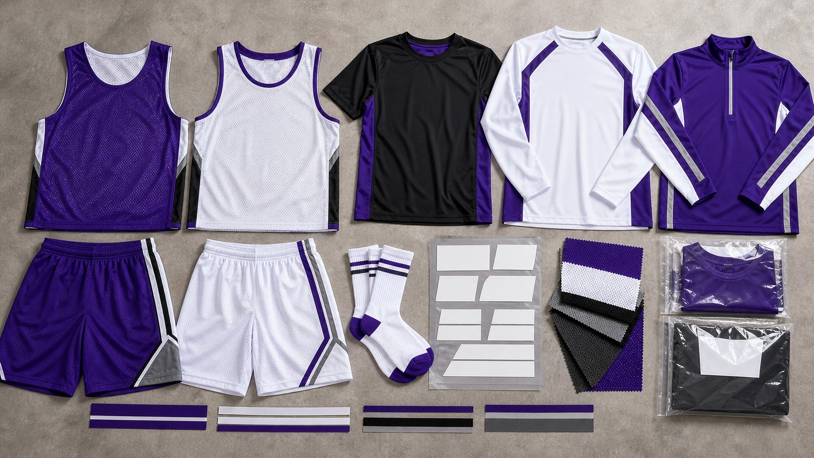 Custom lacrosse uniform manufacturer catalog with jerseys shorts pinnies shooting shirts warm-ups socks names numbers and roster packing